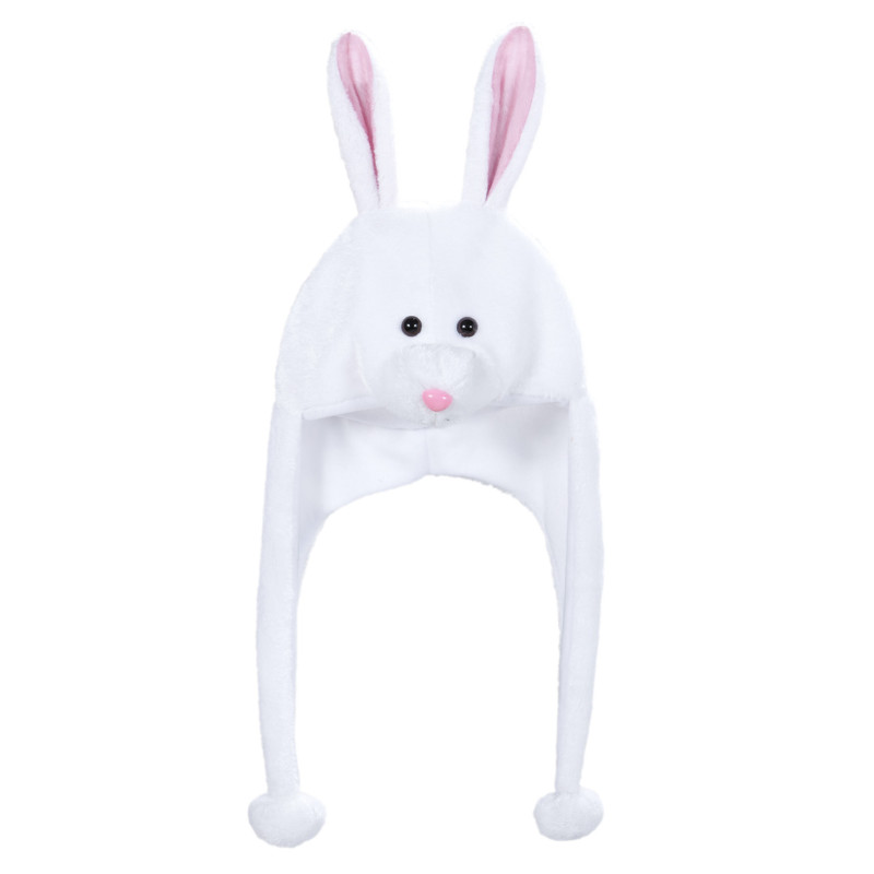 Králičia látková čiapka